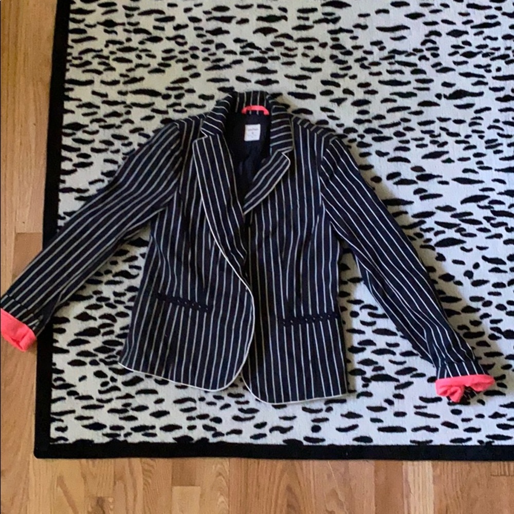 Pinstripe blazer
